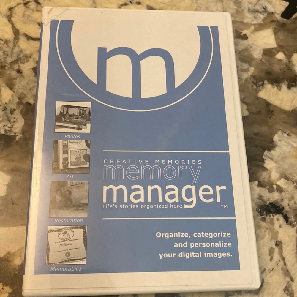 Creative Memories Memory Manager CD